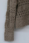 SWAYING/KNIT Half Cardigan Pullover SW212SZ88 PS27